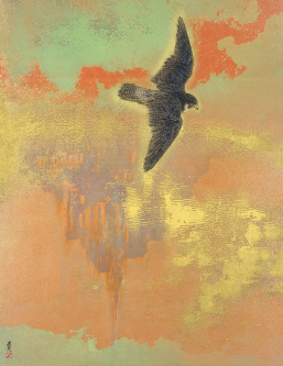 図版:「長元坊」 116.7×90.9㎝