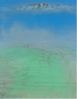 図版:「大 地」 116.7×90.9㎝